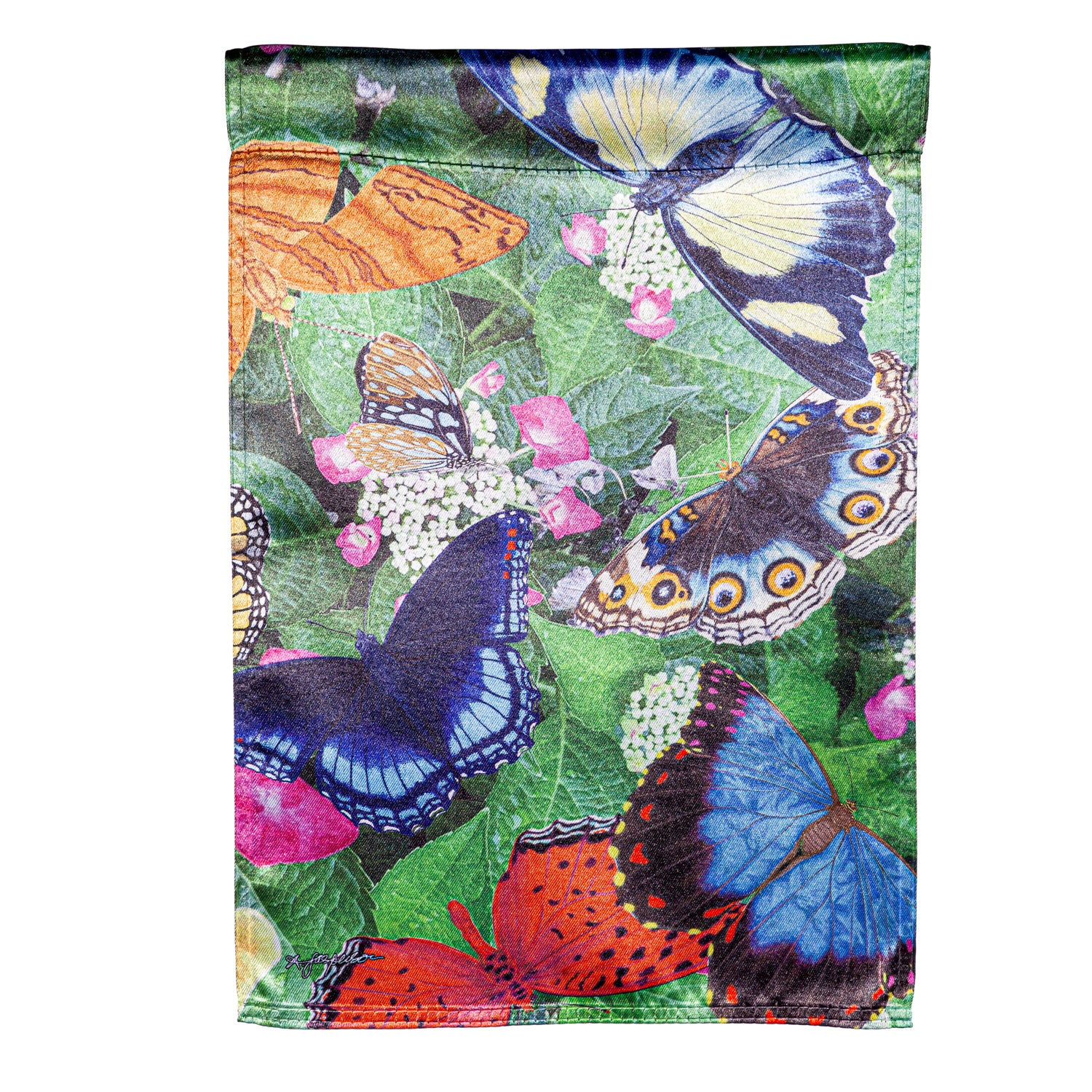 Evergreen Enterprises - Flag Hello Butterflies