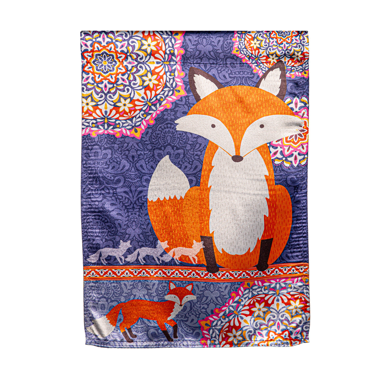 Evergreen Enterprises - Flag Fox in Fall