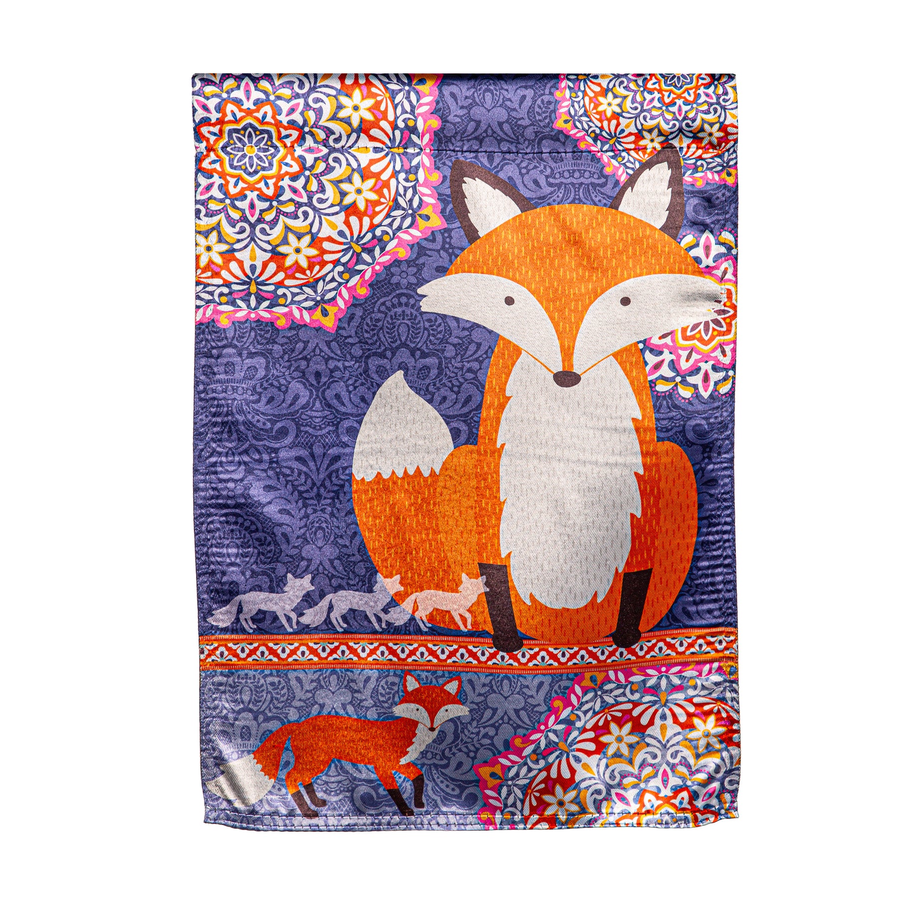 Evergreen Enterprises - Flag Fox in Fall