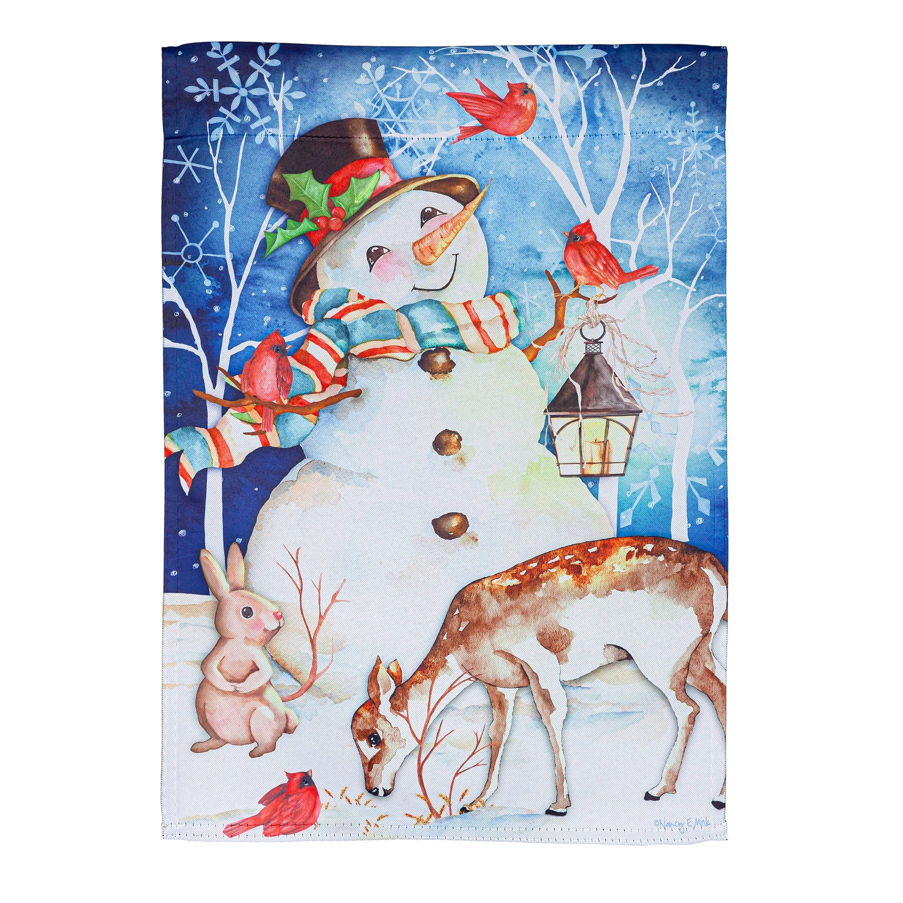 Evergreen Enterprises - Flag Sweet Snowman & Friends