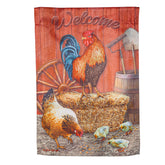 Evergreen Enterprises - Flag Chicken in Barn