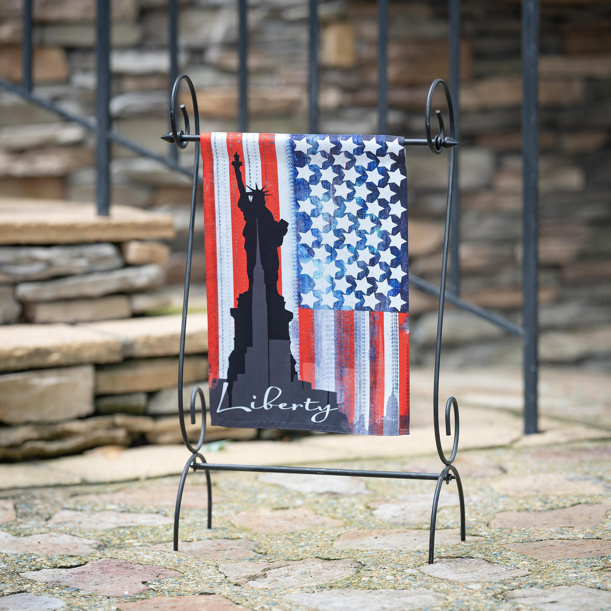 Evergreen Enterprises - Flag Liberty Statue Reversible