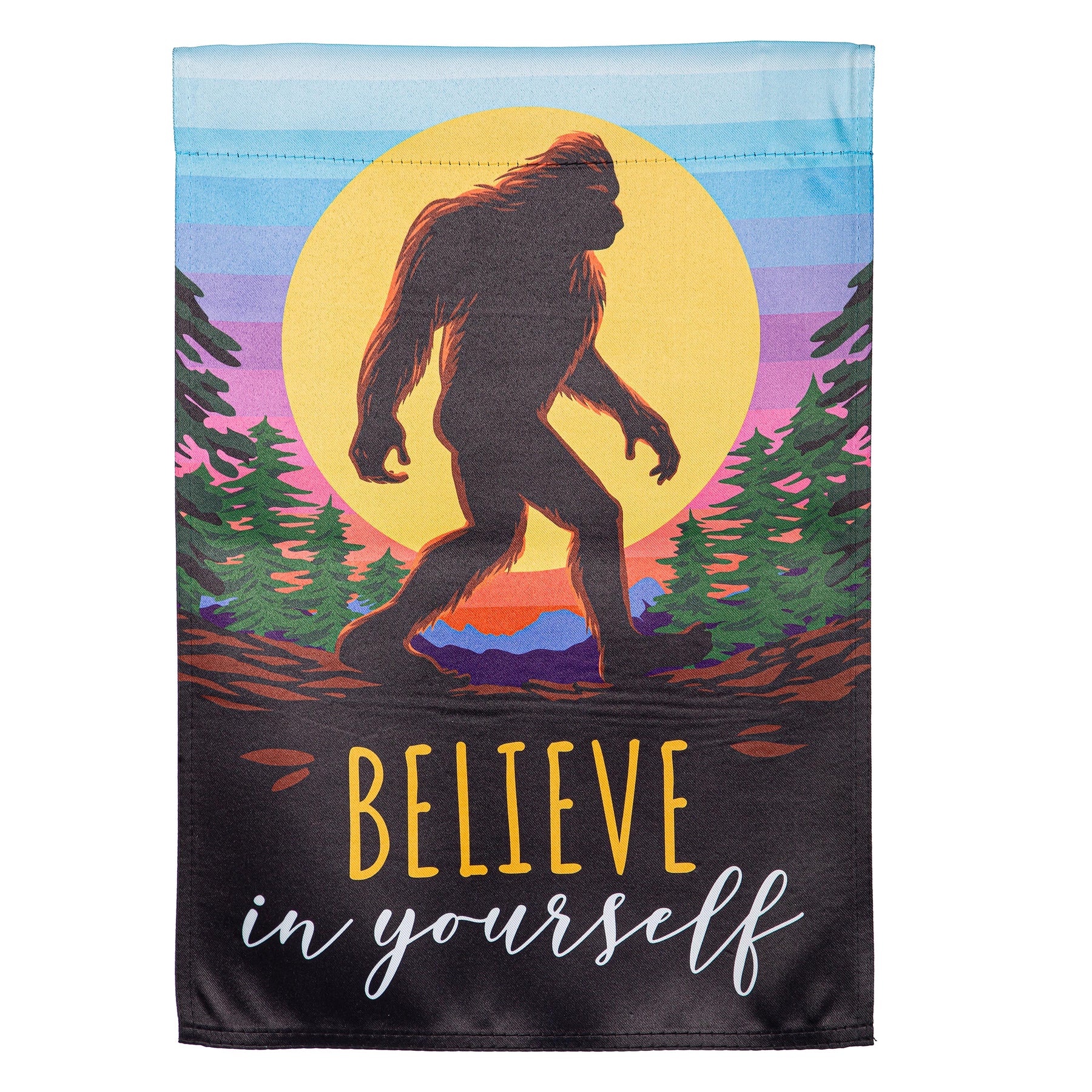Evergreen Enterprises - Flag Big Foot "Believe In Yourself"