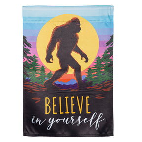 Evergreen Enterprises - Flag Big Foot "Believe In Yourself"