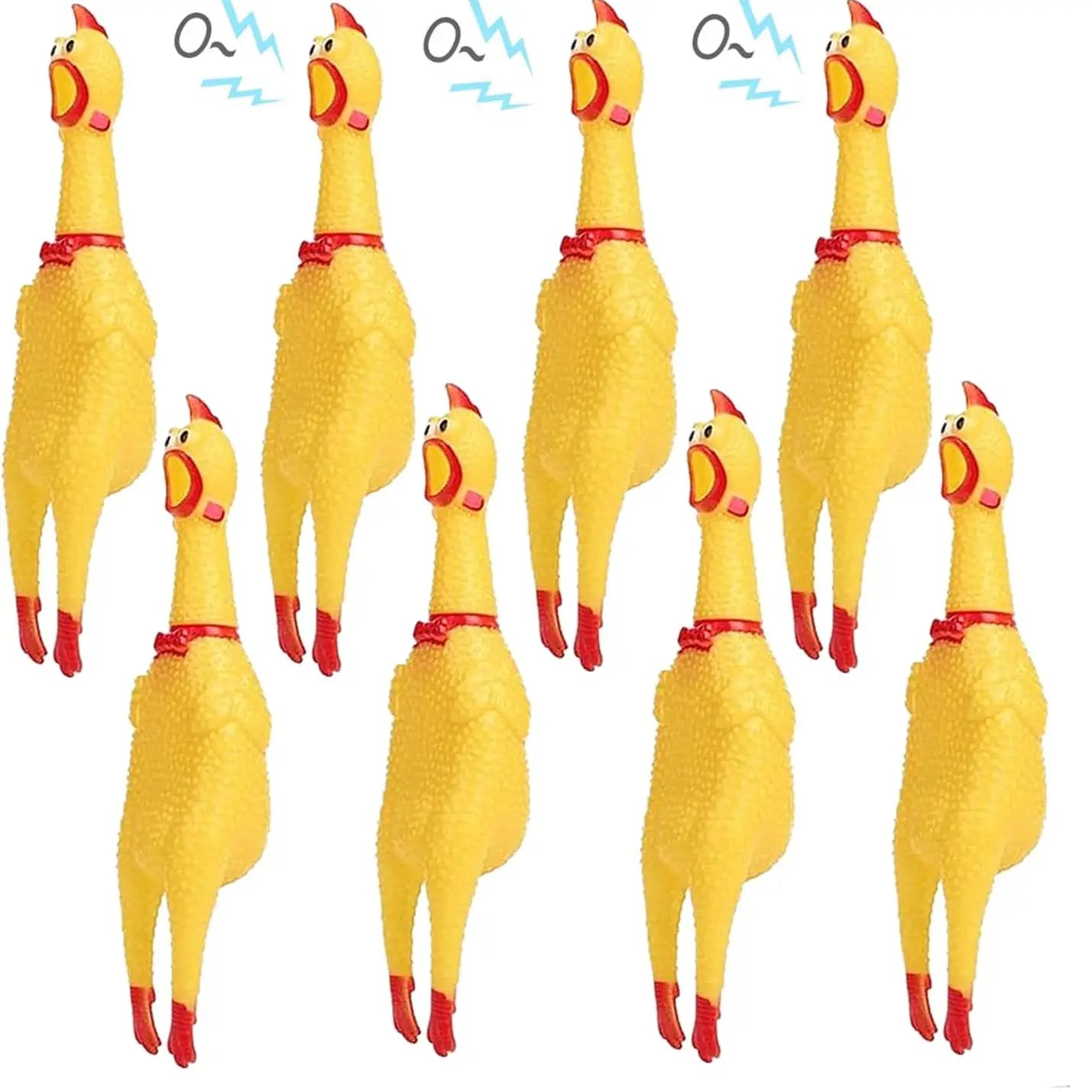 Tsyware - Screaming Chicken Toy Rubber 12"