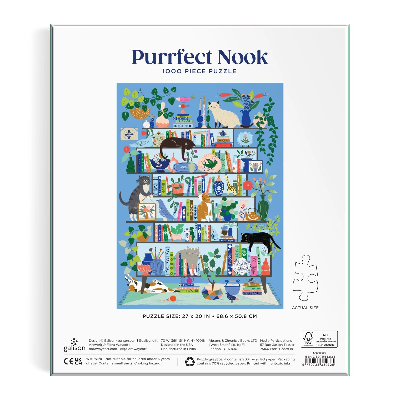 Chronicle-Hachette Book - Puzzle Purrfect Nook