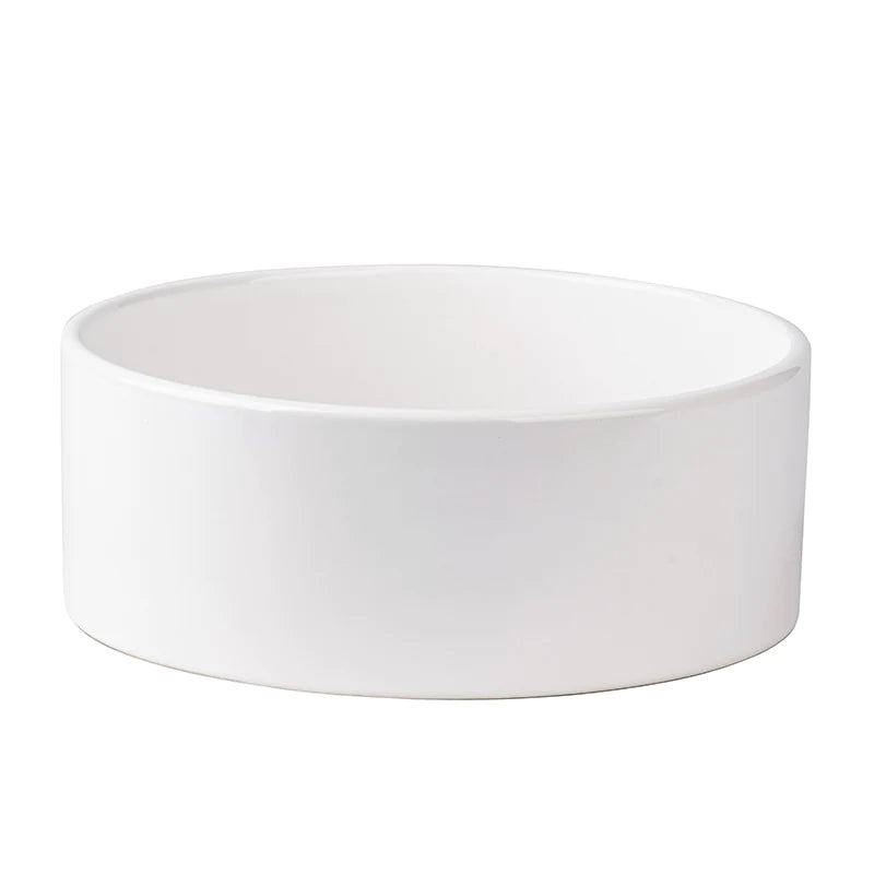 Park Life Design - Classic White Pet Bowl
