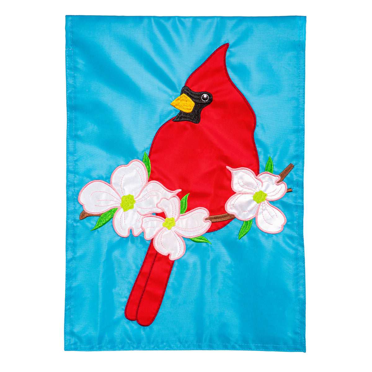 Evergreen Enterprises - Flag Cardinal with Dogwood