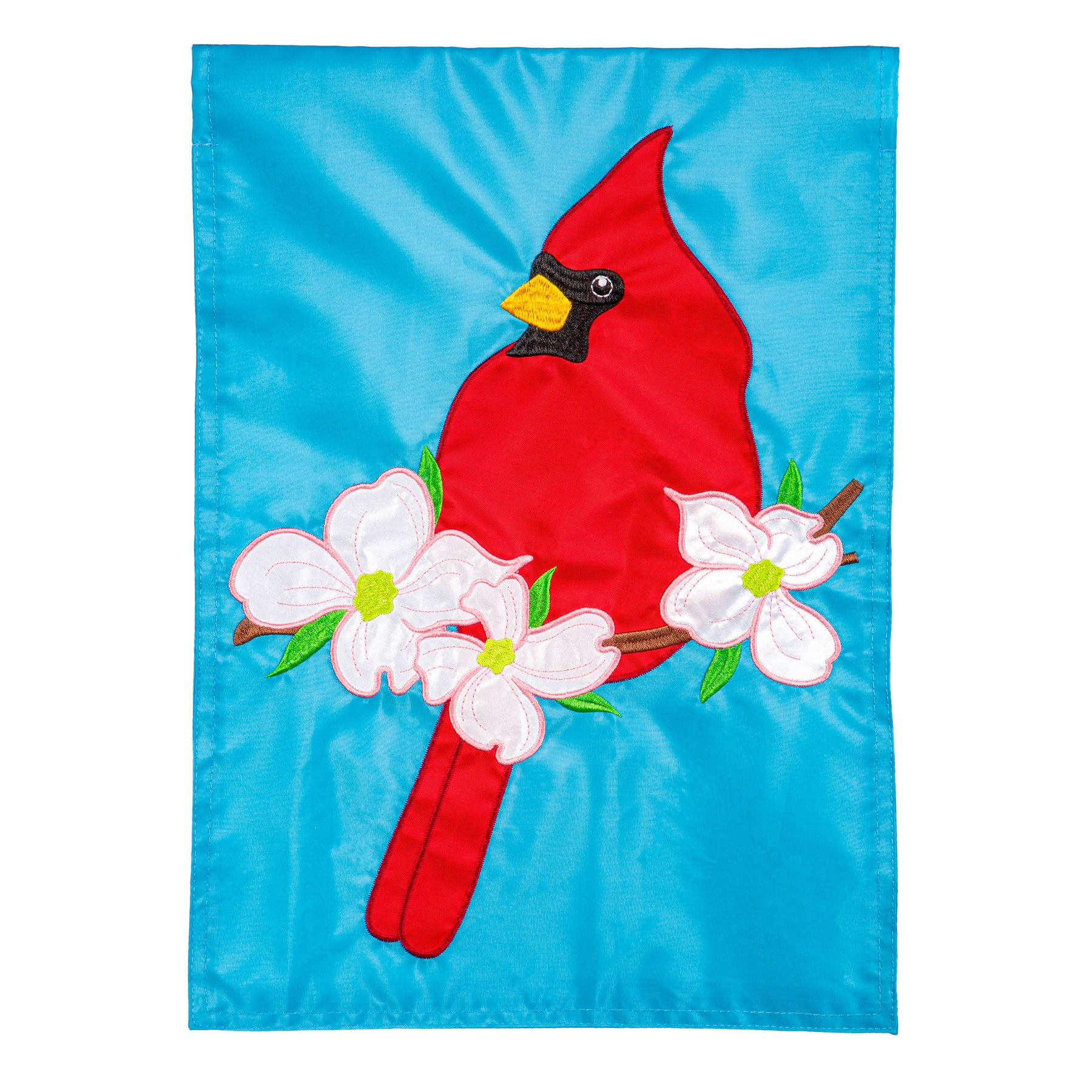 Evergreen Enterprises - Flag Cardinal with Dogwood
