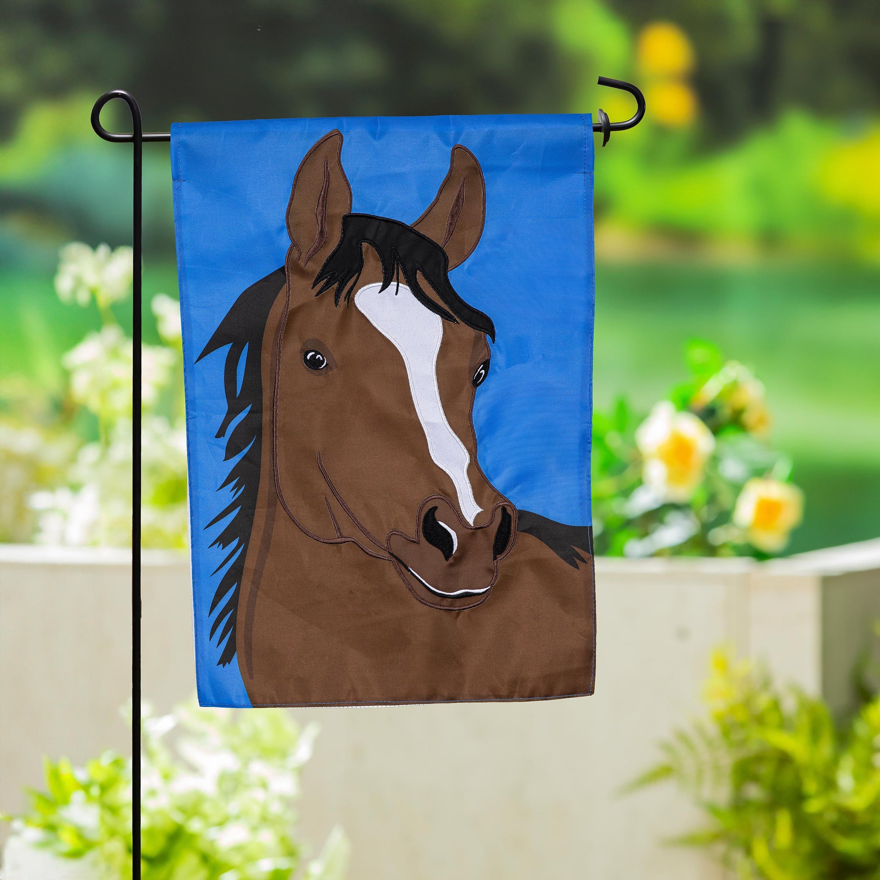 Evergreen Enterprises - Flag Single Horse Basic