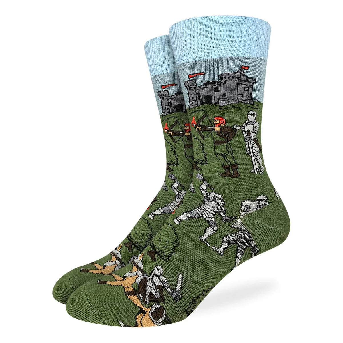 Good Luck Sock - Medieval Knights
