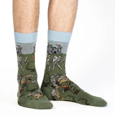Good Luck Sock - Medieval Knights