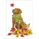 Mary Lake Thompson - Towel Fall Chocolate Lab
