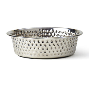 Petrageous Designs - Bowl Crete Hammered Stainless Steel