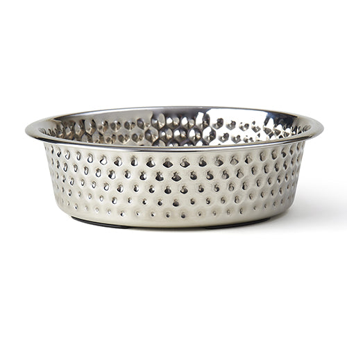Petrageous Designs - Bowl Crete Hammered Stainless Steel
