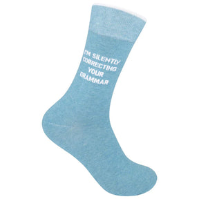 Funatic - Socks I'm Silently Correcting Your Grammar
