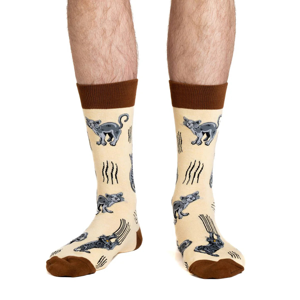 Good Luck Sock - Scratchy Cats