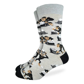 Good Luck Sock - Chimps and Typewriters