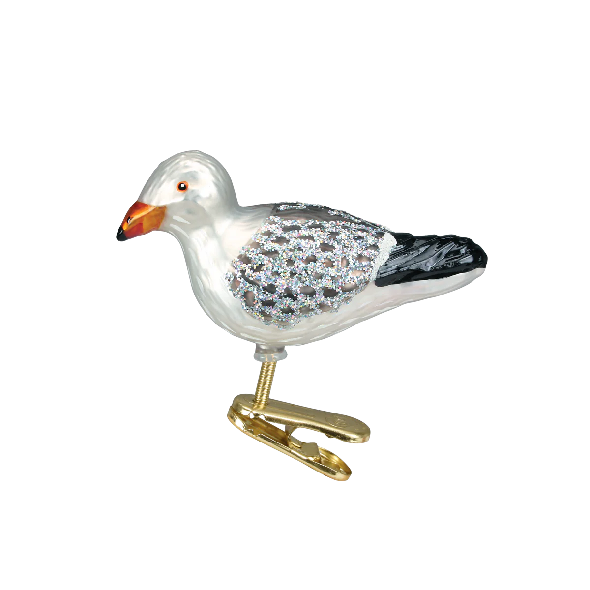 Old World Christmas - Sea Gull Clip-On Ornament - Southern Agriculture 