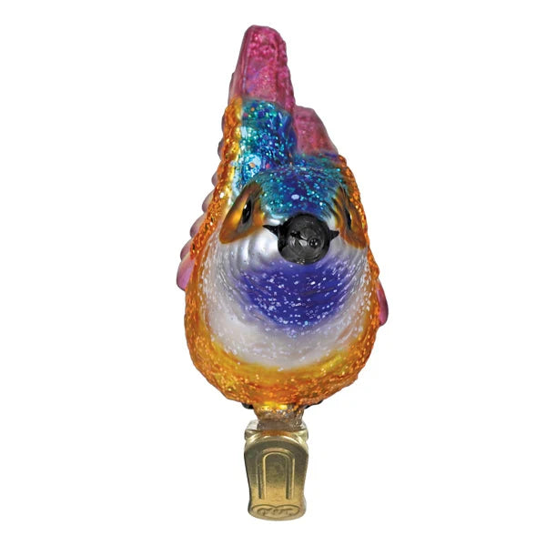 Old World Christmas - Ornament Glass Vibrant Humming