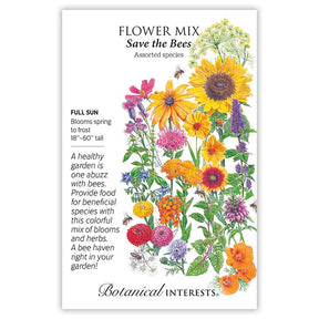 Botanical Interests, Inc. - Flower Mix "Save the Bees"