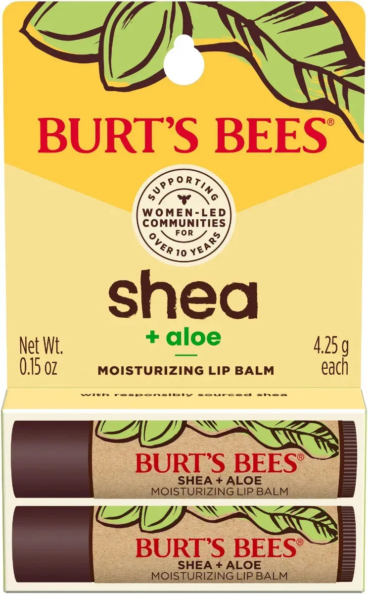 Burt's Bees - Lip Balm Shea + Aloe Moisturizing