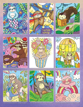 Wellspring- Coloring Book - Sloths