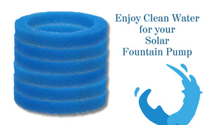 Quackups - Replacement Foam Pre-Filters for Bubbler Bird Bath
