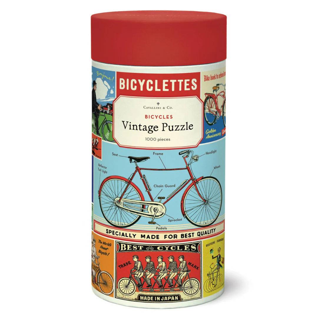 Cavallini & Co. - Puzzle Bicycles
