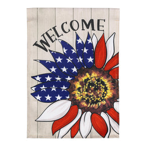 Evergreen Enterprises - Flag Patriotic Sunflower