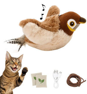 Vigor - Sparrow Bird Chirping Cat Toy Plush