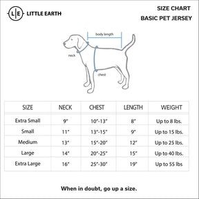 Little Earth Productions - Dallas Cowboy Basic Pet Jersey