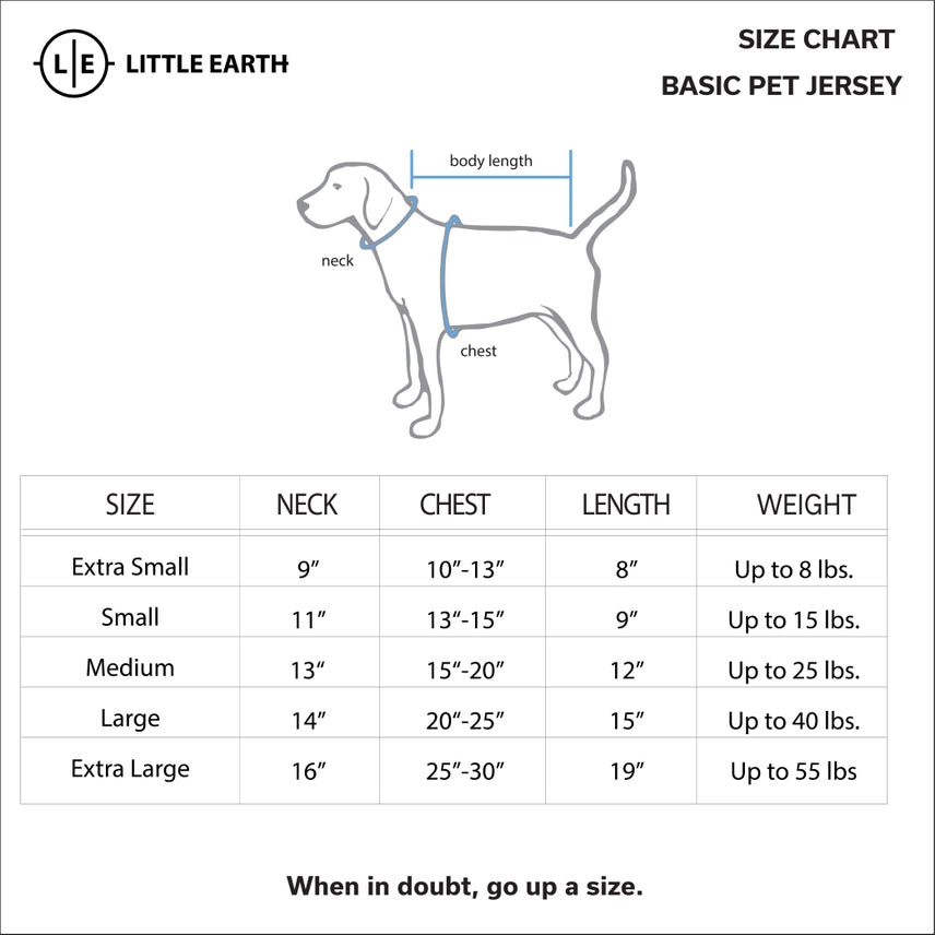 Little Earth Productions - Dallas Cowboy Basic Pet Jersey