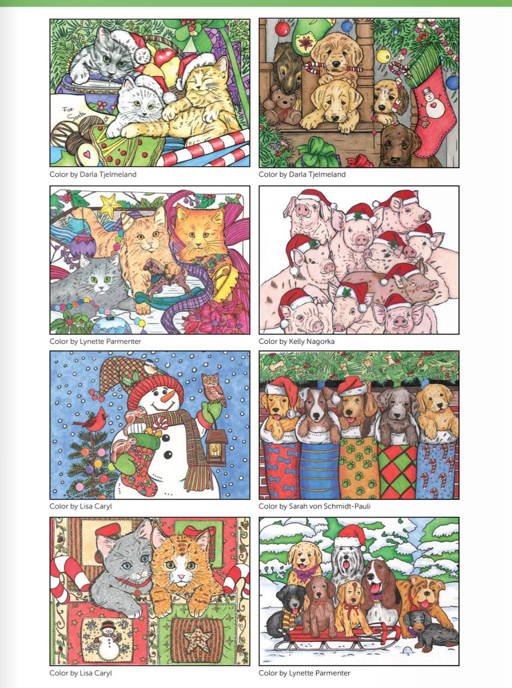 Wellspring- Coloring Book - Cute Christmas