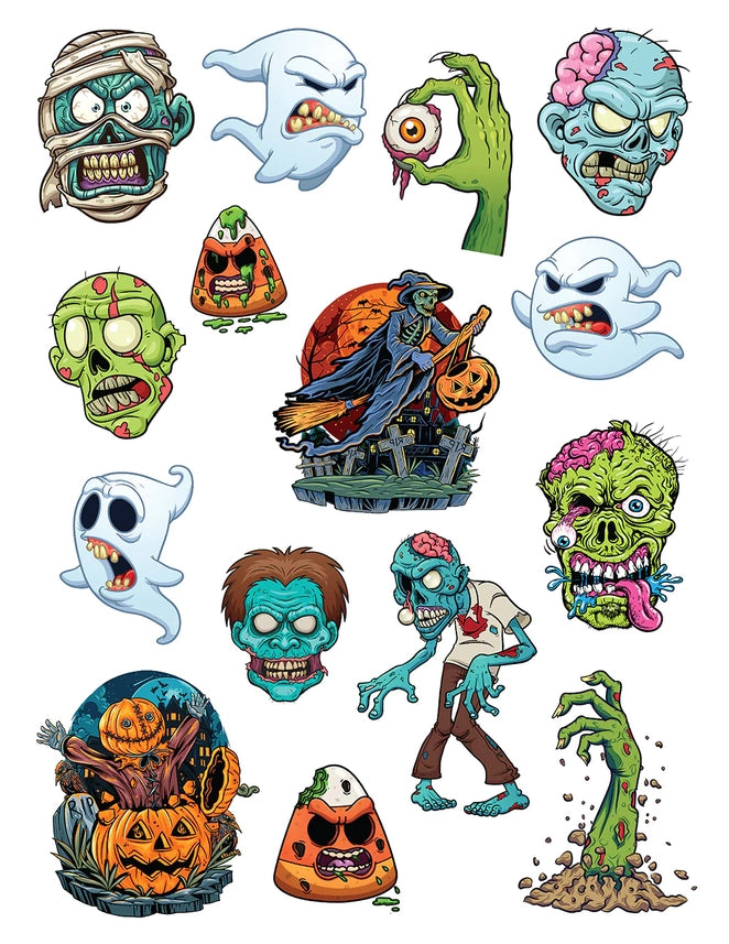 Wellspring- Coloring Book - Creepy Things