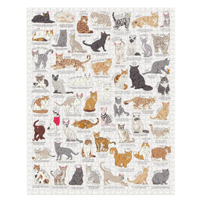 Chronicle-Hachette Book - Puzzle Cat Lover's (1000 Piece)