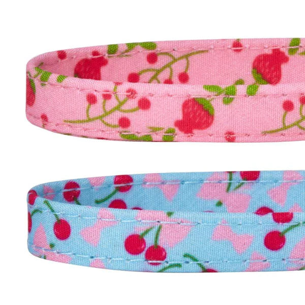 Blueberry Pet - Lovely Cherry & Floral Cat Collars