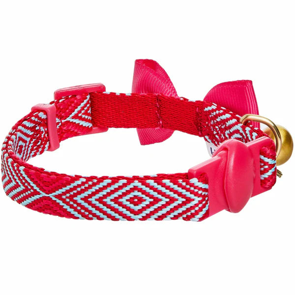 Blueberry Pet - Southwestern Tribal Lozenges Cat Collar