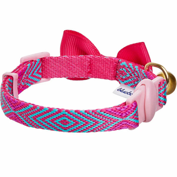 Blueberry Pet - Southwestern Tribal Lozenges Cat Collar