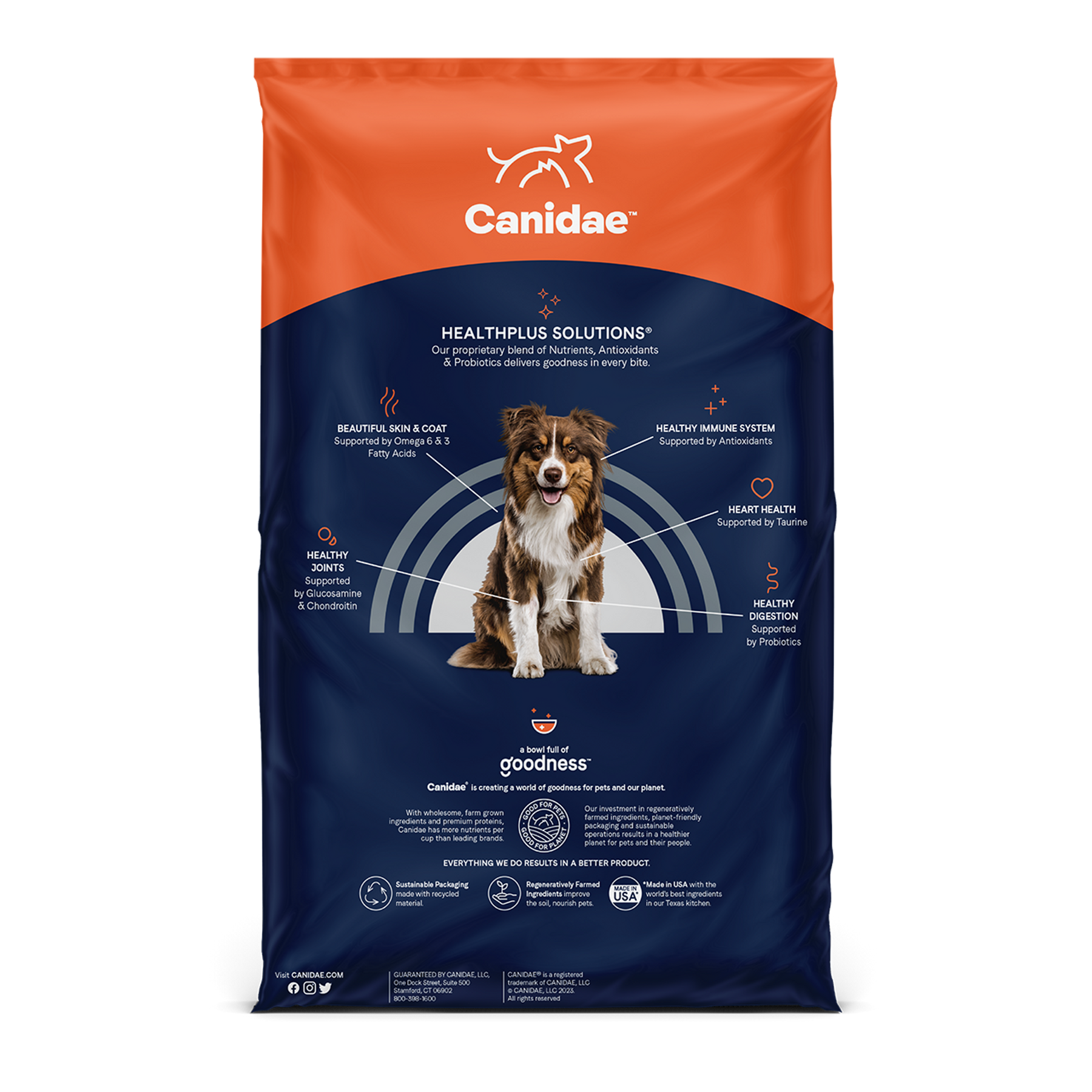 Canidae - Grain Free PURE All Breeds, Adult Dog Real Duck Limited Ingredient Recipe Dry Dog Food