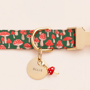 The Foggy Dog - Collar Charm Toadstool