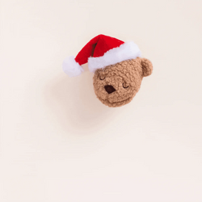 The Foggy Dog - Dog Toy Santa Teddy Bear 2 in 1 Bounce