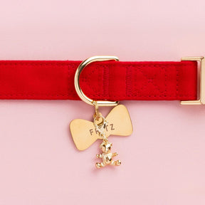 The Foggy Dog - Collar Charm Gold Bear