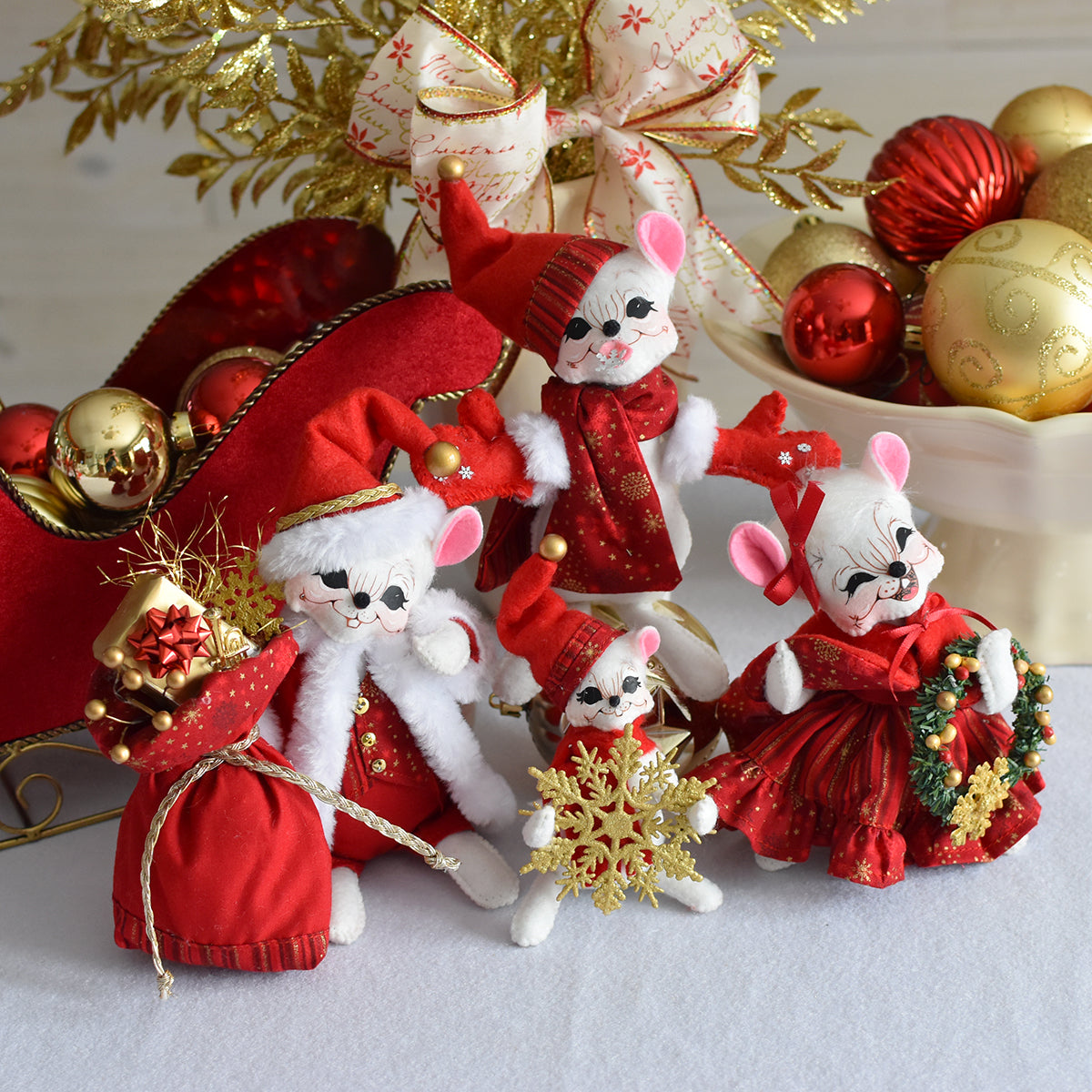 Annalee Dolls - Catching Snowflakes