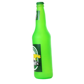 Tuffy Dog Toys - Silly Squeaker Beer Bottle Heinie Snifin Squeaky Dog Toy