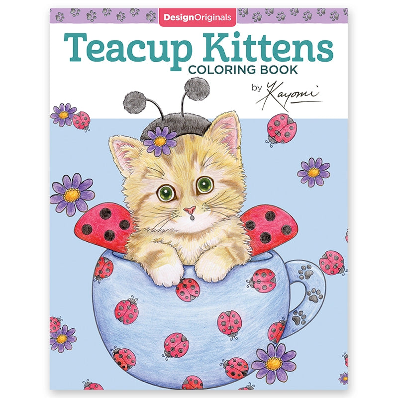 Wellspring- Coloring Book - Teacup Kittens