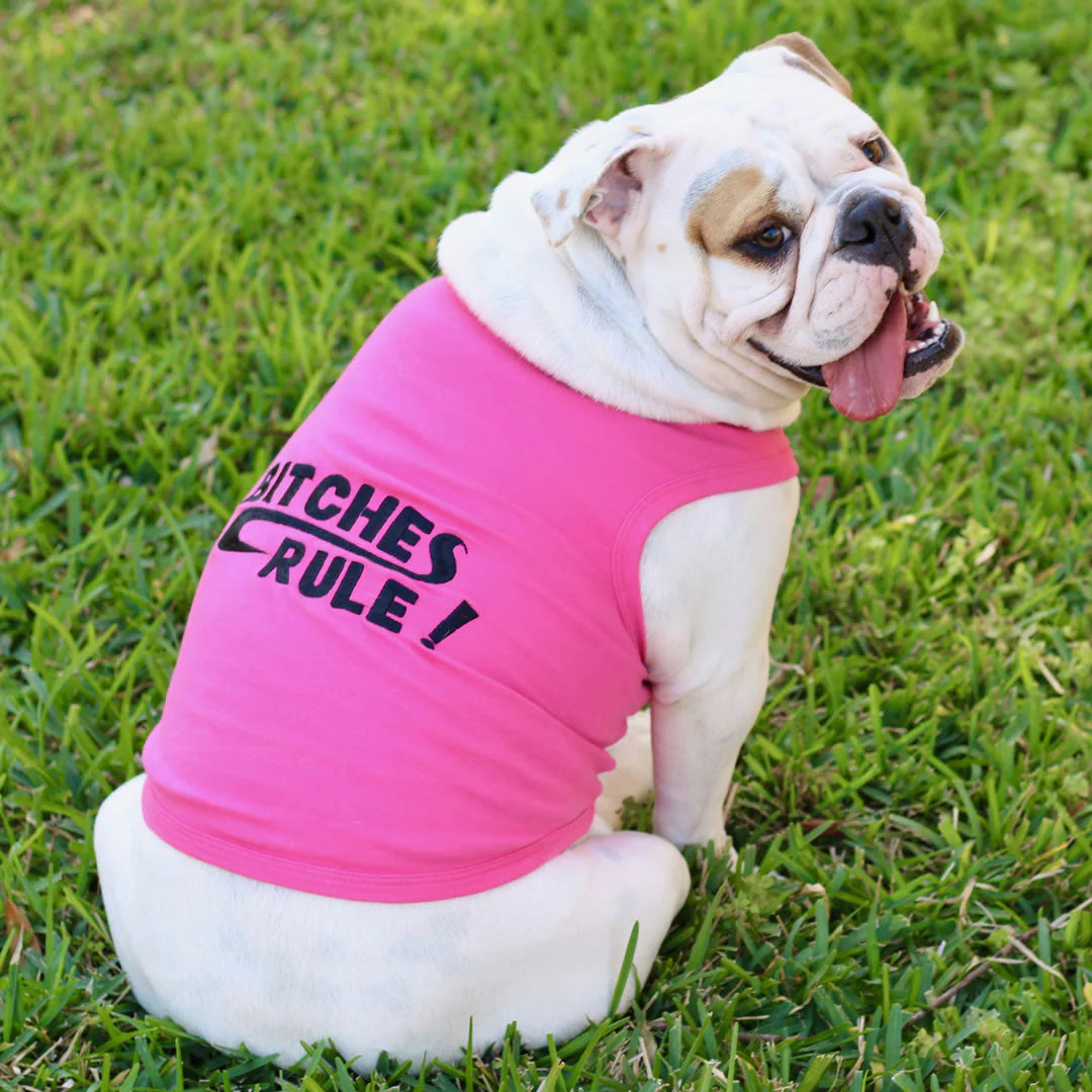 Parisian Pet - Dog T-Shirt Bitches Rule