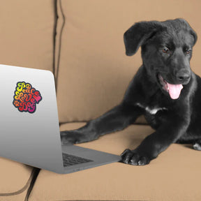 Dog Speak - Decal Peace Love Dog