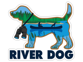 Dog Speak - Decal River Dog