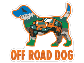 Dog Speak - Decal Off Road Dog